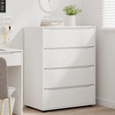 Opbevaringsskabe Hvid 80 x 48 x 105 cm Konstrueret træ