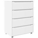 Opbevaringsskabe Hvid 80 x 48 x 105 cm Konstrueret træ