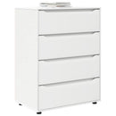 Opbevaringsskabe Hvid 80 x 48 x 105 cm Konstrueret træ