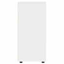 Opbevaringsskabe Hvid 80 x 48 x 105 cm Konstrueret træ