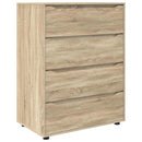 Opbevaringsskabe Sonoma eg 80 x 48 x 105 cm Konstrueret træ