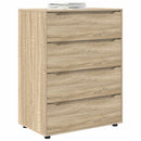 Opbevaringsskabe Sonoma eg 80 x 48 x 105 cm Konstrueret træ