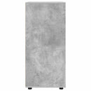 Opbevaringsskabe Beton Grå 80 x 48 x 105 cm Konstrueret træ