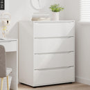 Opbevaringsskabe Høj gloss hvid 80 x 48 x 105 cm