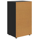 Opbevaringsskabe Sort 60 x 48 x 105 cm Konstrueret træ