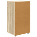 Opbevaringsskabe Sonoma eg 60 x 48 x 105 cm Konstrueret træ