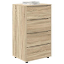 Opbevaringsskabe Sonoma eg 60 x 48 x 105 cm Konstrueret træ