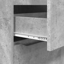 Opbevaringsskabe Beton Grå 60 x 48 x 105 cm Konstrueret træ