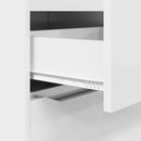 Opbevaringsskabe Høj gloss hvid 60 x 48 x 105 cm