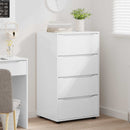 Opbevaringsskabe Høj gloss hvid 60 x 48 x 105 cm