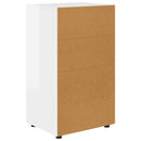 Opbevaringsskabe Høj gloss hvid 60 x 48 x 105 cm
