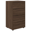 Opbevaringsskabe Brun eg 60 x 48 x 105 cm Konstrueret træ