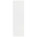 Garderobeskab med dør Hvid 79,5 x 49 x 156 cm Konstrueret træ