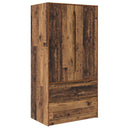 Garderobeskab Gammelt træ 79,5 x 49 x 156 cm Konstrueret træ
