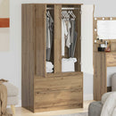 Garderobeskab Artisan Eg 79,5 x 49 x 156 cm Konstrueret træ