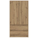 Garderobeskab Artisan Eg 79,5 x 49 x 156 cm Konstrueret træ