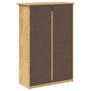 Skostativ BODO Honningbrun 80 x 35 x 118 cm Konstrueret træ