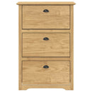Skostativ BODO Honningbrun 80 x 35 x 118 cm Konstrueret træ