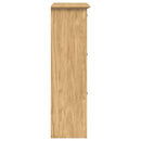 Skostativ BODO Honningbrun 80 x 35 x 118 cm Konstrueret træ