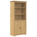 Bogreol BODO Honningbrun 82 x 40 x 173 cm Konstrueret træ