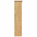 Bogreol BODO Honningbrun 82 x 40 x 173 cm Konstrueret træ