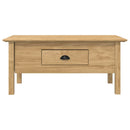Sofabord BODO Honningbrun 100 x 55 x 45,8 cm Konstrueret træ