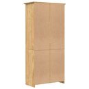 Bogreol BODO Honningbrun 82 x 40 x 173 cm Konstrueret træ