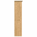 Bogreol BODO Honningbrun 82 x 40 x 173 cm Konstrueret træ