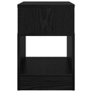 Endebord Sort eg 30,5 x 30 x 45 cm Konstrueret træ