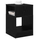 Endebord Sort eg 30,5 x 30 x 45 cm Konstrueret træ