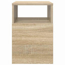 Endebord Sonoma eg 30,5 x 30 x 45 cm Konstrueret træ