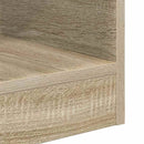 Endebord 2 pcs Sonoma eg 30,5 x 30 x 45 cm Konstrueret træ