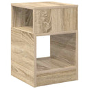 Endebord 2 pcs Sonoma eg 30,5 x 30 x 45 cm Konstrueret træ
