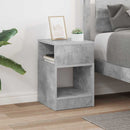 Endebord Beton Grå 30,5 x 30 x 45 cm Konstrueret træ