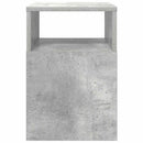 Endebord 2 stk. Beton Grå 30,5 x 30 x 45 cm Konstrueret træ