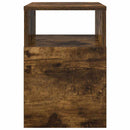 Endebord 2 pcs Røget eg 30,5 x 30 x 45 cm Konstrueret træ