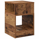 Endebord Gammelt træ 30,5 x 30 x 45 cm Konstrueret træ