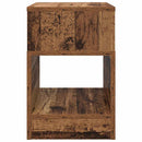 Endebord 2 pcs Gammelt træ 30,5 x 30 x 45 cm Konstrueret træ