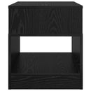 Endebord Sort eg 40,5 x 40 x 45 cm Konstrueret træ