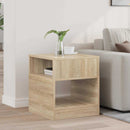 Endebord Sonoma eg 40,5 x 40 x 45 cm Konstrueret træ