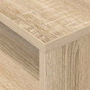 Endebord 2 pcs Sonoma eg 40,5 x 40 x 45 cm Konstrueret træ