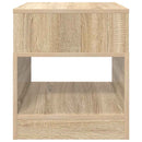 Endebord 2 pcs Sonoma eg 40,5 x 40 x 45 cm Konstrueret træ