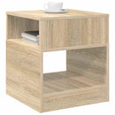 Endebord 2 pcs Sonoma eg 40,5 x 40 x 45 cm Konstrueret træ