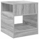 Endebord 2 pcs Grå Sonoma 40,5 x 40 x 45 cm Konstrueret træ
