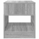 Endebord 2 pcs Grå Sonoma 40,5 x 40 x 45 cm Konstrueret træ