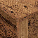 Endebord 2 stk. Gammelt træ 40,5 x 40 x 45 cm Konstrueret træ