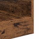 Endebord 2 stk. Gammelt træ 40,5 x 40 x 45 cm Konstrueret træ