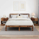 Endebord 2 stk. Gammelt træ 40,5 x 40 x 45 cm Konstrueret træ