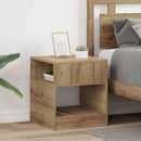 Endebord 2 pcs Artisan Egetræ 40,5 x 40 x 45 cm Konstrueret træ