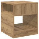 Endebord 2 pcs Artisan Egetræ 40,5 x 40 x 45 cm Konstrueret træ